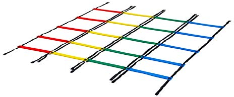 HAEST Set Scale Antiscivolo per Esercizi di coordinazione 4 x 4 Metri - Design-a-Ladder