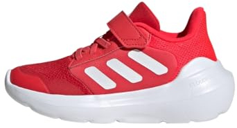 adidas Unisex niños TENSAUR Run 3.0 Shoes Children, Better Scarlet/Cloud White/Semi Lucid Red, 33 EU