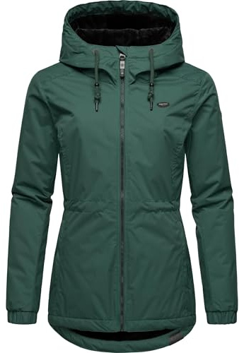 Ragwear Damen warme wasserdichte Winterjacke mit Kapuze Dankka Warm YOUMODO XS-6XL