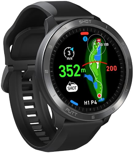 VOICE CADDIE T11 Golf GPS Watch - Black