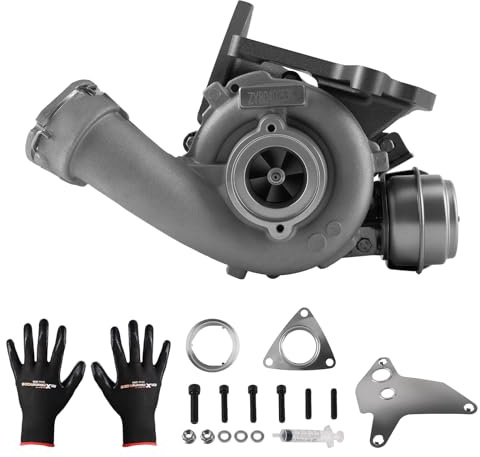 maXpeedingrods Turbolader Turbocompresseur für VW T5 Transporter 2.5 TDI BNZ Engine 96KW 2003-2009 760698-0002 Turbocharger