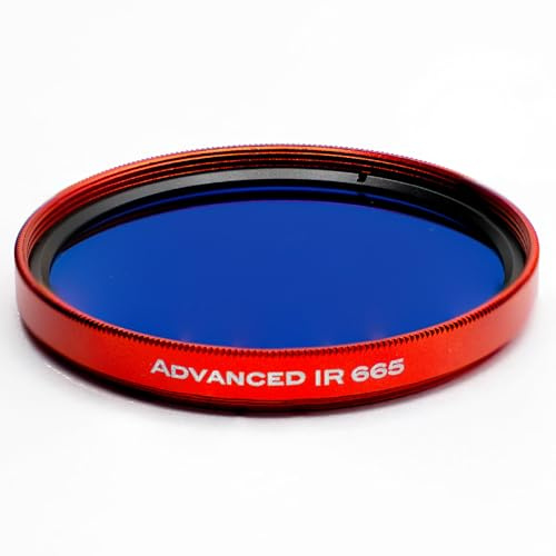 TruColor Advanced IR 665, Infrared Filter, 665nm IR Pass for Full-Spectrum or IR-Converted Cameras, Enhanced Color Infrared Effects for Landscape, Portrait & Creative Photography (52mm)