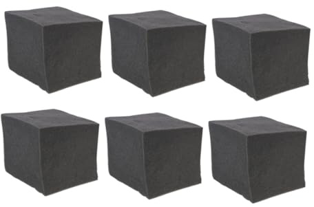 ULTECHNOVO 6pcs Sound Absorbing Cotton Panels Soundproofing Material for Walls Ceilings Doors High Density Sound Isolation Pads Noise Reduction Acoustic Treatment