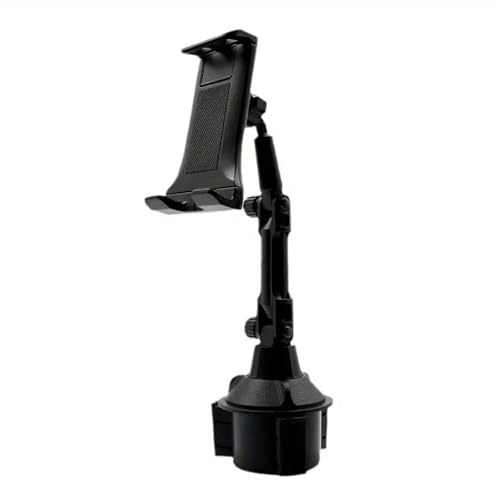 Genérico Portavasos for automóvil Soporte for Tableta y teléfono con Base Resistente: Ajustable for tabletas de 4 a 13 Pulgadas Todos los teléfonos celulares