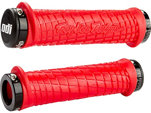 ODI Griffe MTB Bonus Pack Troy Lee Designs Grip, Rot-Schwarz, 130 mm, D30TLR-B