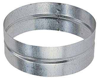 manchon de ventilation - mâle / mâle - diamètre 125 mm - atlantic 523421