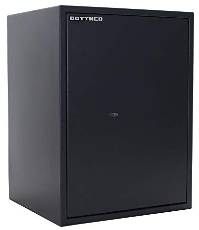 Rottner Power Safe 600 IT Möbeltresor S2 Doppelbartschloss leichter Feuerschutz verstellbarer Fachboden separat verschließbarer Innentresor Zylinderschloss inkl. Verankerungsmaterial