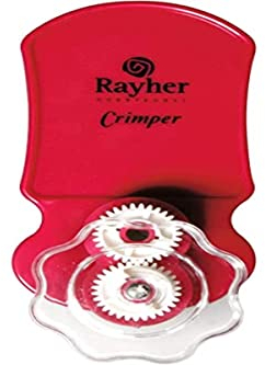 Rayher Quilling Crimper, Papiercrimper, Crimpmaschine, erzeugt feine oder grobe Wellen in Papierstreifen, für Quillingstreifen, 71989000