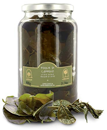 La Nicchia Pantelleria - Foglie Di Cappero In Olio Extra Vergine Di Oliva 900g