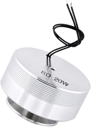 Qiilu All Frequency Resonance Speaker mit Starkem Bass 50MM2Inch Lautsprecher für Musik und Multimedia