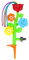 Outdoor Wasser Spray Sprinkler Hinterhof Spinning Sprinkler Spielzeug Form Swirl Spiel Spielzeug für Kinder Kleinkinder Im Freien Spielen