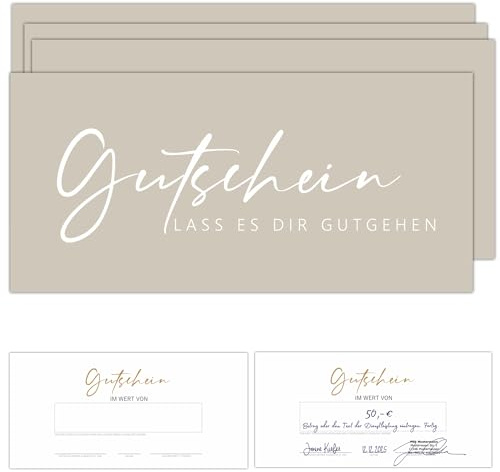 Eummel 40 Zauberhafte Blanko Gutscheine zum selber Ausfüllen für Nagelstudio Friseur Kosmetik Massage Wellness Fußpflege Beauty Gutscheinvorlage Gutscheinkarten Geschenkgutscheine