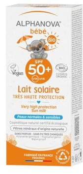 Miljövänligt solskyddsmedel Baby SPF 50+ Alphanova 50 ml