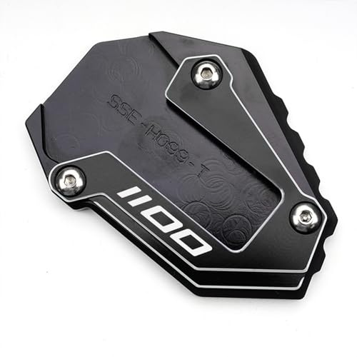 ZESIDIMO Accesorios de Motocicleta para Hon-da Africa Twin CRF1100L 2023 CRF 1100L Adventure Sports DCT 2020 2021 2022 Soporte Placa Extensión Caballete Lateral crf 1100