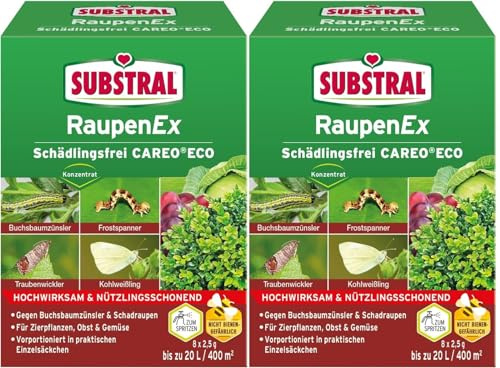 hagebauSPN 2 X 20g Substral Naturen®RaupenEX Schädlingsfrei Careo Eco