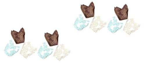 MAGICLULU Backbedarf 300 Stk Kuchen Backpapierhülle Dekorationen Für Hochzeitszeremonien Muffinförmchen Backen Cupcake-versorgung Backzubehör Tägliche Cupcake-liner Tulpe