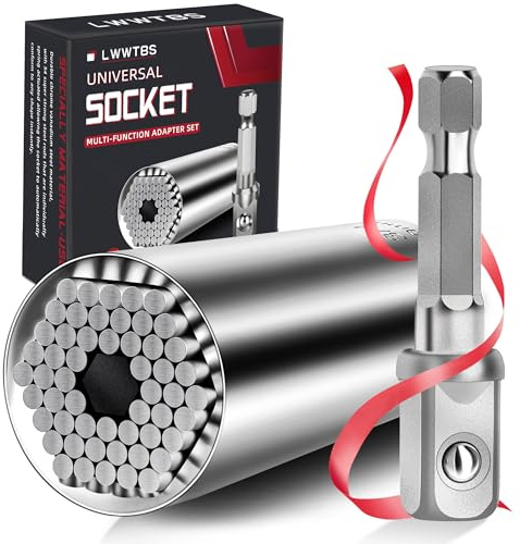 Regalos para hombres, herramientas de enchufe súper universales, regalos para papá, día del padre, de niños, hijos, hijas, esposa, adaptador de taladro eléctrico, gadgets geniales para hombres,