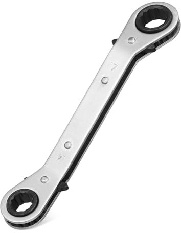 Artibetter Ratchet Spanner Double End Wrench Precision Ratcheting Tool for Cars Metal Socket Wrench