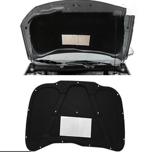 SPYMX Coussin d'isolation phonique pour Capot Avant de Voiture pour VW Volkswagen Lavida 2008-2012, Housse insonorisée en Coton, Accessoires extérieurs