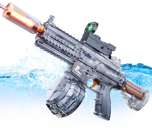Potente Pistola de Agua Eléctrica,Pistola de Agua para Niños,Juguetes de Piscina,Alta Capacidad,Summer Pool Beach Party Toys,para Niños Adultos