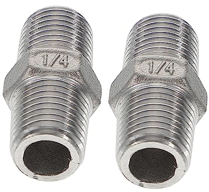 TOYANDONA 2pièces Raccords pour Tuyaux Arrosage Adaptateur De Tuyau Connecteur Mâle vers Mâle Lot