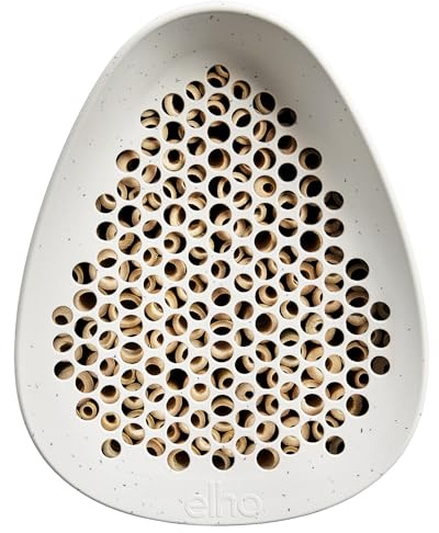 Elho Essential Bee Hotel 18cm Insecthotel - Fibrous Grey