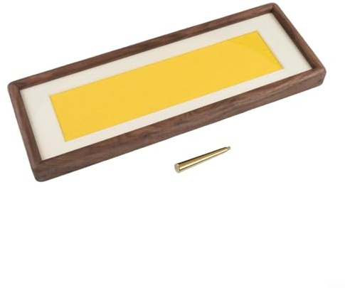 Personalisierbarer DIY-Fotorahmen, aus massivem Holz, Walnuss-Finish, 10 x 30 cm, lang und schmal, für Wanddekoration, Zuhause, Büro, Regal, Hochzeitsdekoration (Holz von)