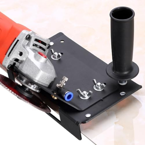 45 Degree Tile Cutter, Adjustable Grinder Tool, 7.48x4.72 Inches Angle Cutting Machine with Precision Control, Stone Ceramic Beveling Set, Heavy Duty Construction Cutter, Building Tools for Workshop