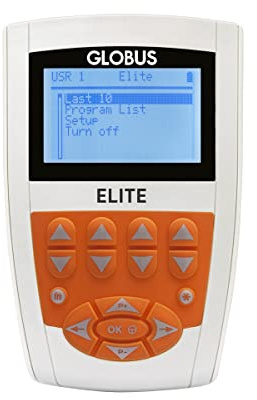 Globus | Elite, 4-Kanal-Elektrostimulator | 98 Programme für jeden Behandlungsbedarf, Fitness, Körperform, Schönheit, Gesundheit und Wohlbefinden