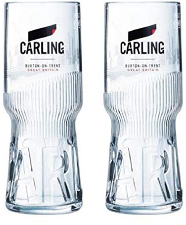 Carling Vasos de pinta CE 568 ml (juego de 2)