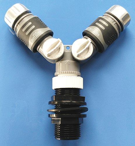 cmtdvn1y2146 Réservoir durchführung l'eau de pluie Réservoir d'eau IBC conteneurs Accessoires Réservoir Adaptateur Fitting kanster Tonneau de publipostage