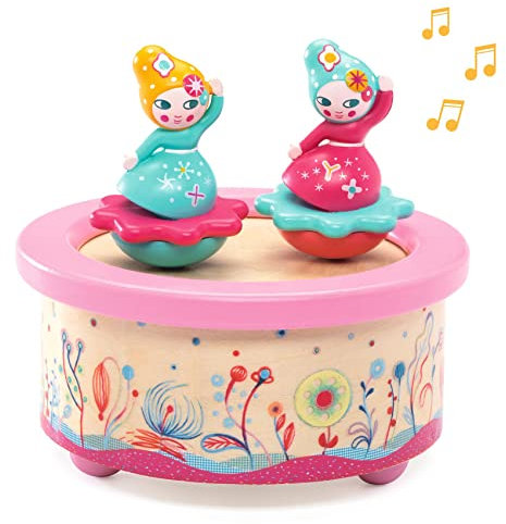 Djeco - Blumen-Melodie, 10 x 10 x 10 mm