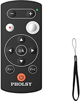 PHOLSY Control Remoto inalámbrico ML-L7 Bluetooth Cámara Mandos a Distancia para Nikon Z30, Z6 II, Z7 II, Z FC, Z50, COOLPIX B600, A1000, P1000, P950