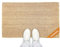 LucaHome - Felpudo Entrada casa 40x70cm - Felpudo Coco Liso con Base Antideslizante - Exterior e Interior - fácil de Limpiar - Resistente para hogar, Oficina, terraza y jardín