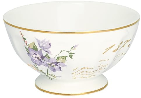 GreenGate Jacobe French Bowl XLarge White 13,5 cm