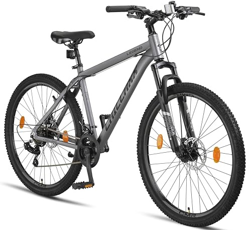 Chillaxx Bike Legend Aluminium 24, 26, 27,5 und 29 Zoll Shimano Mountainbike MTB Fahrrad für Jungen Mädchen Herren und Damen 21 Gang Schaltung Herrenrad Damenrad
