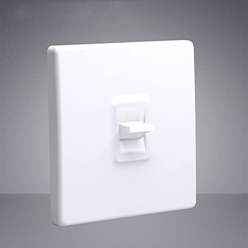 MAXEPO Interruttore di illuminazione per interni Interruttore a scomparsa in metallo Interruttore a parete 1-4 Gang Interruttore a pulsante per lampada da parete a 2 vie 86 Tipo Personalità Casa Bianc