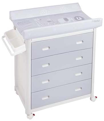 Plastimyr Badewanne Mob Schubladen Safari Grau