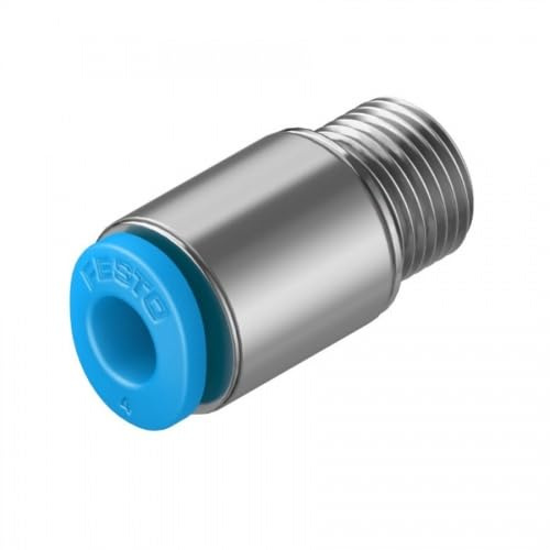 10 Stück FESTO 153319 QSM-M7-4-I Steckverschraubung Druckluft Schlauch Verbinder
