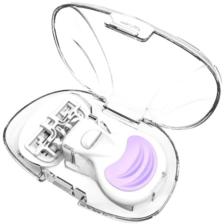 EORPAVU rasoio facciale donna,Rasoio viso da donna, rasoio per zona privata da donna, epilatore manuale per peli di gambe e ascelle, con 1 spazzola per la pulizia