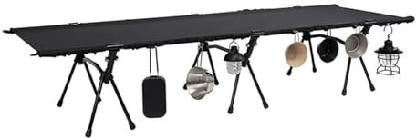 Klappbett, Klappbares Feldbett For Den Außenbereich,Campingbett For Den Außenbereich, Zusammenklappbares Aufbewahrungsdesign,Einfach Zu Transportieren Und Aufzubewahren, Geeignet For Reisen Und Angeln