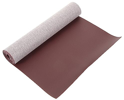 BELLIFFY Kunstleder Pu Leder Für Handarbeiten Lederkofferherstellung Leder-diy-bastelmaterial Lederstoff Für Kleidung Schuhe Hüte Geldbörsen Puppenkleidung Verpackungsmaterial
