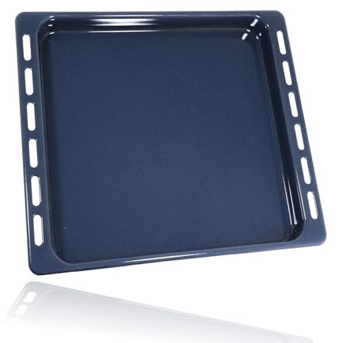 SPARES2GO Oven Drip Pan Grill Tray Pan for Indesit for Hotpoint C00374896 Full Width Base 447mm x 375mm
