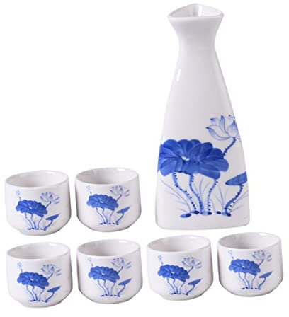 Cabilock 7pièces Distributeurs De Vin Anciens Petites Tasses à Vin Lot De Style Antique