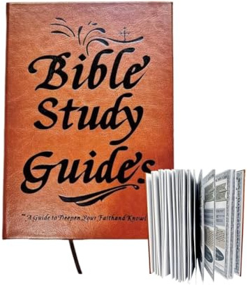 66-Page Bible Study Guide & Devotional Journal, Year-Long Devotional with Scripture Summaries Reflection Prompts Spiritual Notebook, Beginner-Friendly Spiritual Growth Notebook