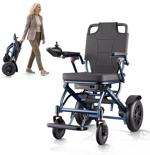 ByteTecpeak D14 Fauteuil Roulant Électrique Pliable Léger