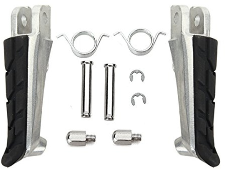 Alamor Motorrad Front Fußstütze Pedal Fuss Pflöcke Für Hon-da Cb250 Cbr600F Cb600F Nc700