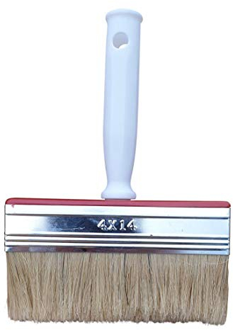 varivendo Flachpinsel Lasurpinsel Standard-Flächenstreicher 140x40mm