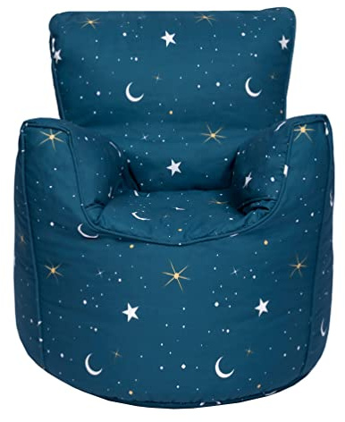Ready Steady Bed Kinder Sessel mit füllung - Kindersessel Mädchen und Jungen Babysessel mit Abnehmbarem Bezug - Kindermöbel, Sessel kinderzimmer sitzsack Kinder (Moonlight)