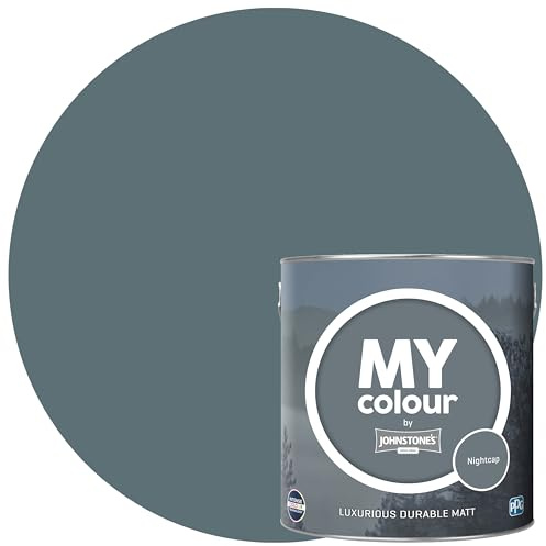 Johnstone's MY colour - Luxurious Durable Matt Paint - Ash Grove - 2.5L | Durable Matt Finish, Interior Walls, Ceilings, Wood & Metal, Colour Intense Technology, 1-2 Hours Dry Time